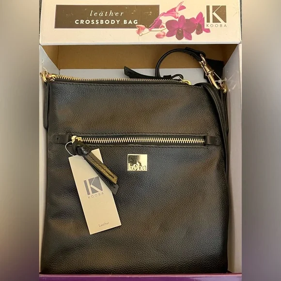 New Kooba Leather Crossbody Bag - Picture 2 of 5